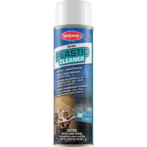 Nettoyant pour surfaces en plastique, 19 oz liq., Canette a&eacute;rosol NRZ Safety Inc.