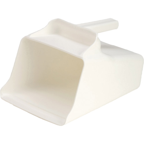 Mega Scoop, Plastic, White, 128 oz. NRZ Safety Inc.