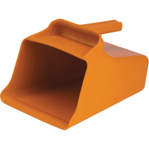 Mega Scoop, Plastic, Orange, 128 oz. NRZ Safety Inc.