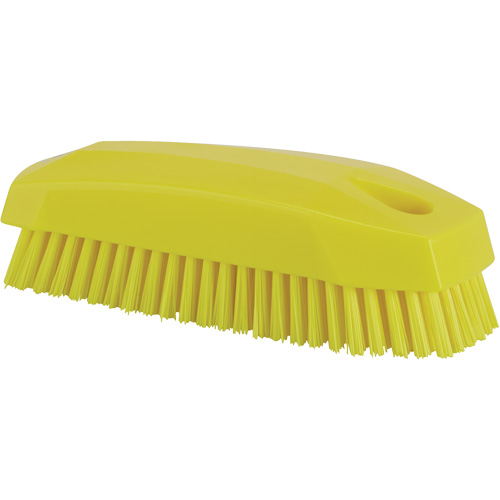 Brosse &agrave; main, Soies Ferme, Longueur de 5", Jaune NRZ Safety Inc.