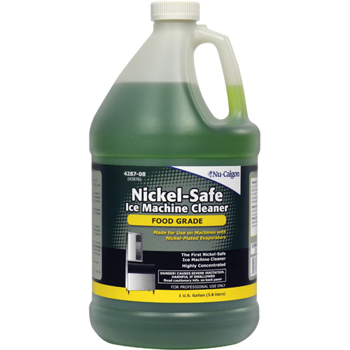Nettoyant pour machine &agrave; glace sans danger pour les surfaces nickel&eacute;es, 1 gal., Cruche NRZ Safety Inc.