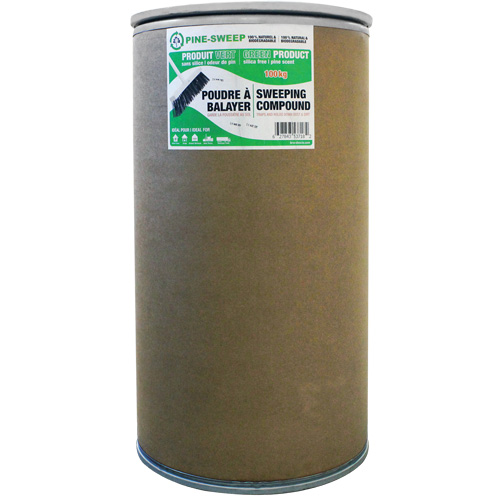 Compos&eacute; de balayage Pine Sweep Dust Buster, Baril, 220,46 lb (100 kg) NRZ Safety Inc.