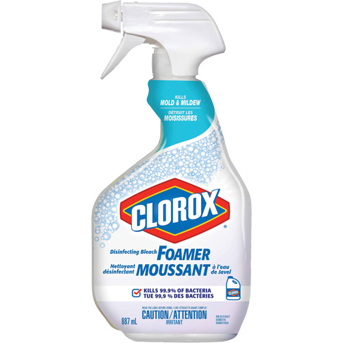 Disinfectant Bleach Foamer, 887 ml, Trigger Bottle NRZ Safety Inc.