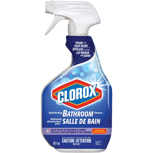Nettoyant d&eacute;sinfectant pour salle de bain, 887 ml, Bouteille &agrave; g&acirc;chette NRZ Safety Inc.