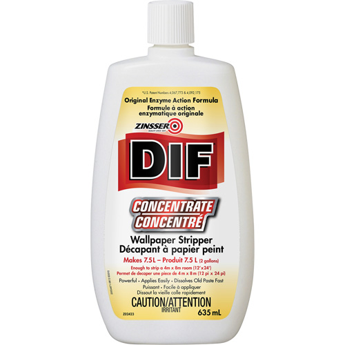 Zinsser&reg; DIF&reg; Liquid Concentrate Wallpaper Stripper, 635 ml, Bottle NRZ Safety Inc.