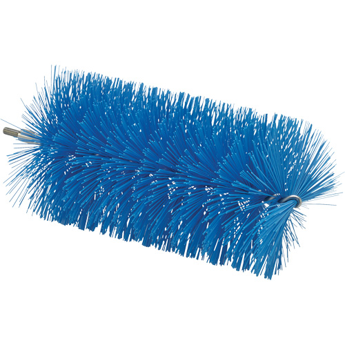 Brosse de 3,5" pour manche &agrave; tige flexible, Soies Moyen, Longueur de 7-7/10", Bleu NRZ Safety Inc.