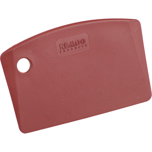 Mini grattoir de paillasse perceptible par d&eacute;tecteur de m&eacute;tal, Rouge, 5-1/4" la x 3-2/5" lo NRZ Safety Inc.
