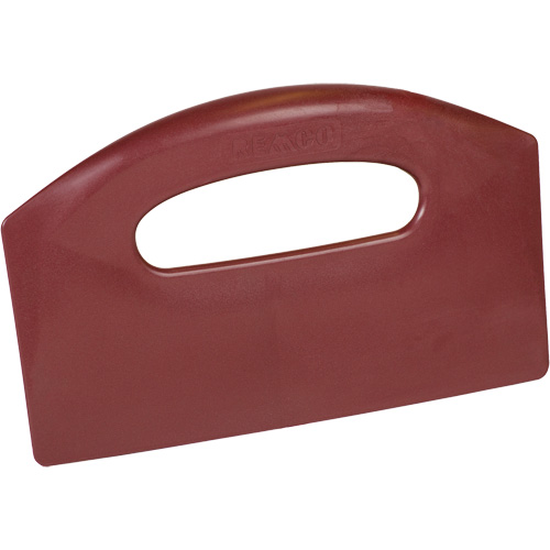 Grattoir de paillasse perceptible par d&eacute;tecteur de m&eacute;tal, Rouge, 8-1/2" la x 5-1/4" lo NRZ Safety Inc.