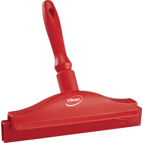 Double Blade Ultra Hygiene Squeegee, 10", Red NRZ Safety Inc.