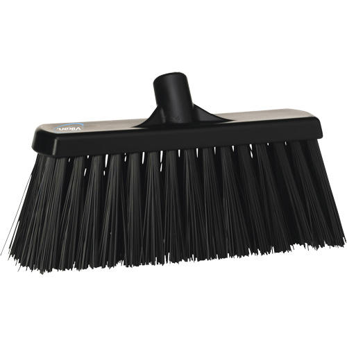 Balai-brosse robuste, Crins Ferme, 13", Polyester, Noir NRZ Safety Inc.