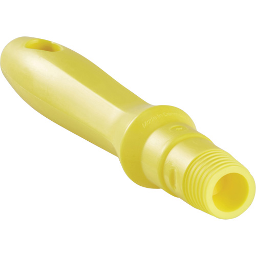 Mini manche, Brosse/Support &agrave; tampon/Grattoir/Raclette, Jaune, Standard, 6-1/4" lo NRZ Safety Inc.