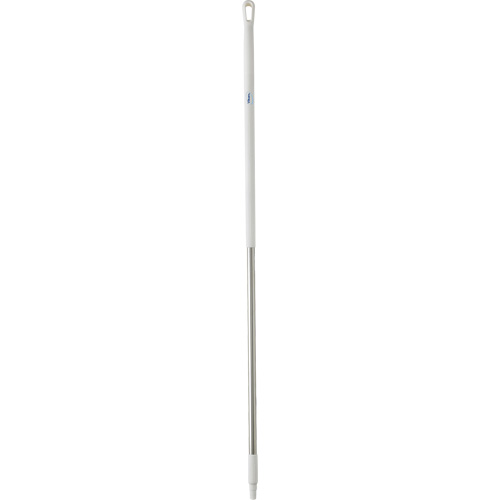 Handle, Broom/Brush/Pad Holder/Scraper/Squeegee, White, Ergonomic, 59" L NRZ Safety Inc.