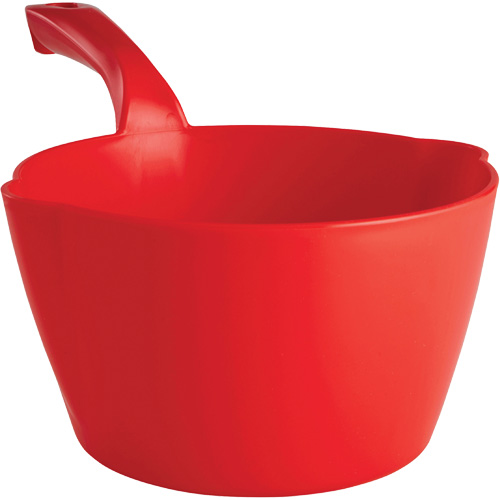 Round Bowl Scoop, Plastic, Red, 64 oz. NRZ Safety Inc.
