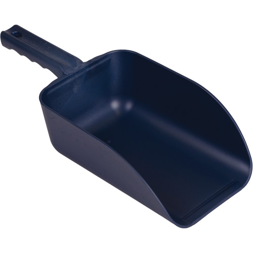 Metal Detectable Hand Scoop, Plastic, Blue, 82 oz. NRZ Safety Inc.
