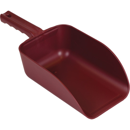 Metal Detectable Hand Scoop, Plastic, Red, 82 oz. NRZ Safety Inc.