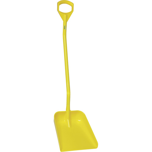 Pelle ergonomique &agrave; grande lame, Longueur de 51", Plastique, Jaune NRZ Safety Inc.