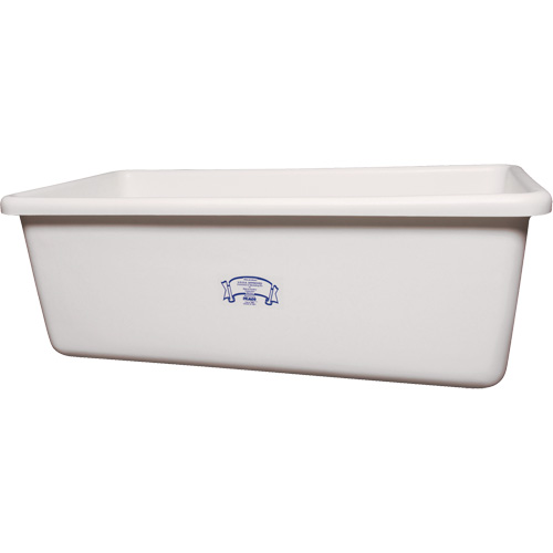 Transport Storage Tub, Plastic, White NRZ Safety Inc.