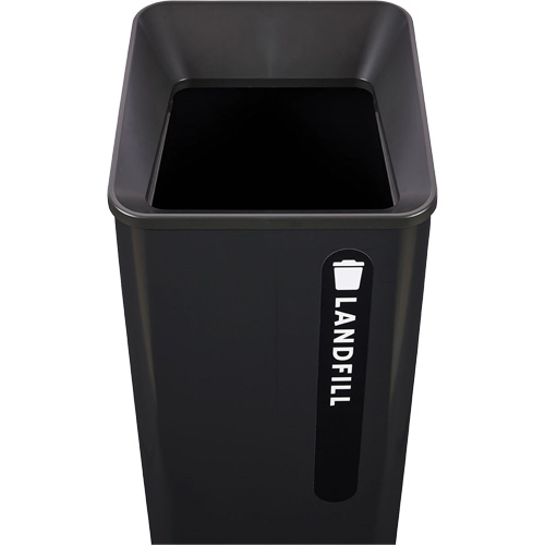 Bac d'ordures destin&eacute;s &agrave; l'enfouissement Sustain, Plastique/Acier, 23 gal. US NRZ Safety Inc.