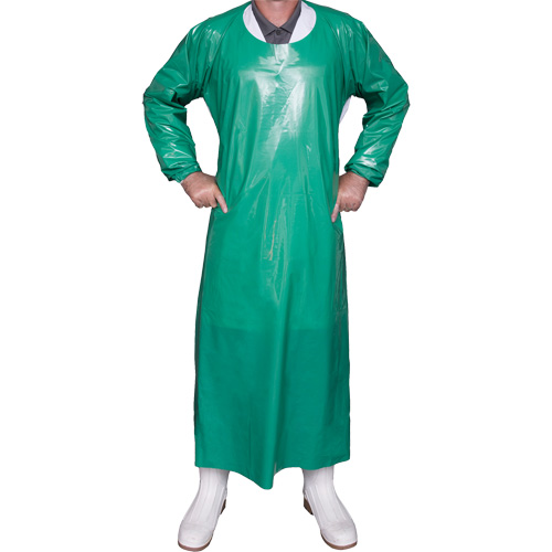 Blouse Top Dog de 6 mil, Grand, Vert, Polyur&eacute;thane NRZ Safety Inc.