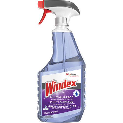 Nettoyant pour surfaces multiples sans ammoniaque Windex, 946 ml, Bouteille &agrave; g&acirc;chette NRZ Safety Inc.