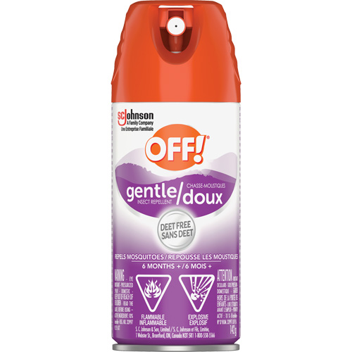 R&eacute;pulsif &agrave; insectes doux Off!, Sans DEET, A&eacute;rosol, 142 g NRZ Safety Inc.