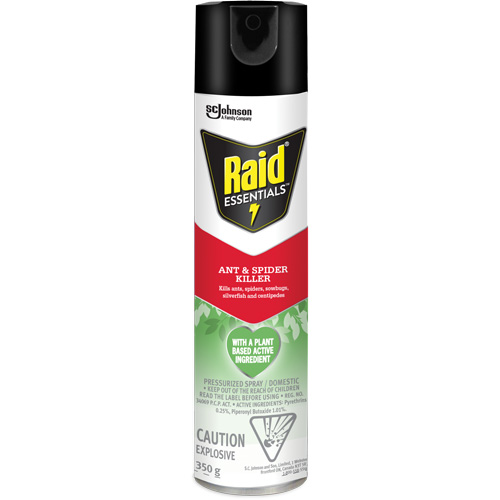 Raid&reg; Essentials Ant & Spider Killer, 350 g, Aerosol Can NRZ Safety Inc.