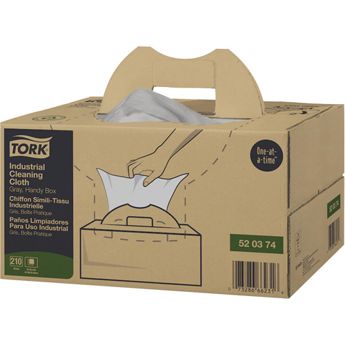 Chiffon de nettoyage industriel, Tout usage, 16-3/8" lo x 14" la NRZ Safety Inc.