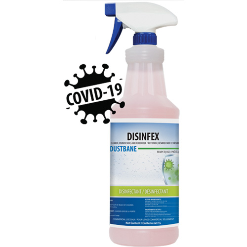 Disinfex Cleaner, Disinfectant & Deodorizer, 1 L, Bottle NRZ Safety Inc.