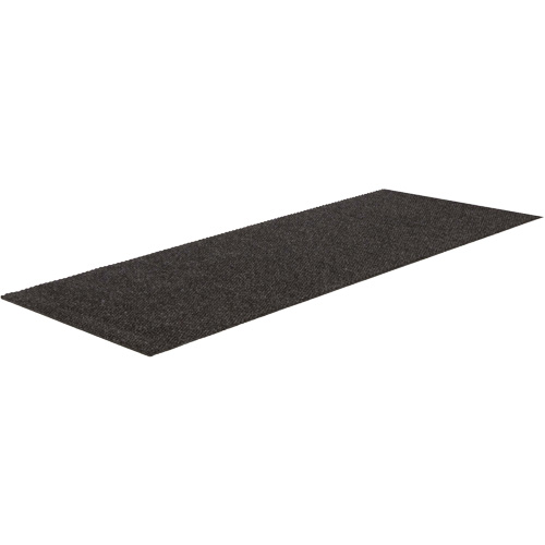Supreme Knob Entrance Matting, Wiper/Scraper, 13-5/12' x 75-1/2' x 7/16", Charcoal NRZ Safety Inc.