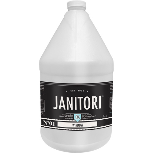 Nettoyant &agrave; fen&ecirc;tre Janitori 01, 4 L, Cruche NRZ Safety Inc.
