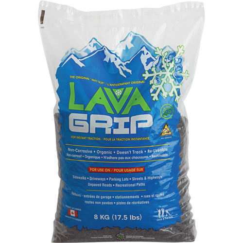 Aide &agrave; la traction LavaGrip, Taille du conteneur 17,6 lb (8 kg), Sac NRZ Safety Inc.