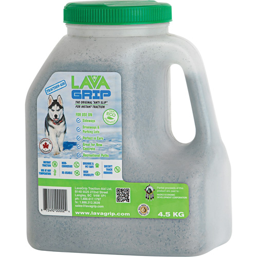 Aide &agrave; la traction LavaGrip, Taille du conteneur 9,9 lb (4,5 kg), Cruche NRZ Safety Inc.