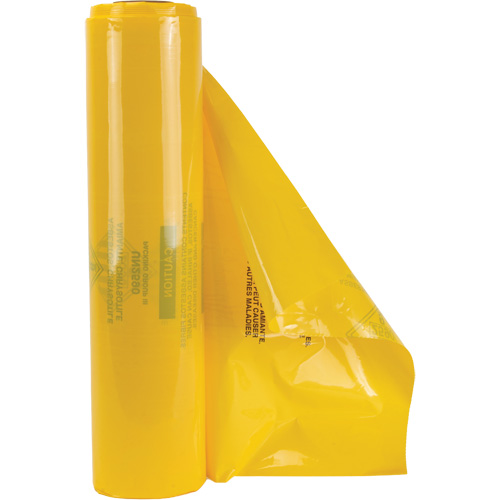 Hazardous Waste Liners, Asbestos, 40" L x 26" W, 3 mils NRZ Safety Inc.