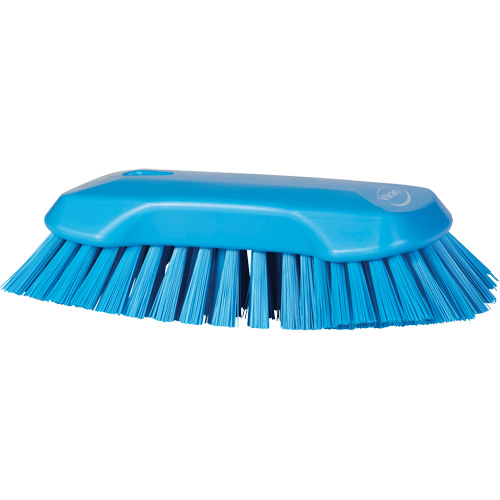 Brosse &agrave; main, Soies Tr&egrave;s ferme, Longueur de 9-1/10", Bleu NRZ Safety Inc.