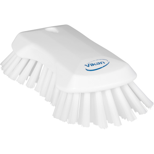 Brosse &agrave; main, Soies Tr&egrave;s ferme, Longueur de 9-1/10", Blanc NRZ Safety Inc.