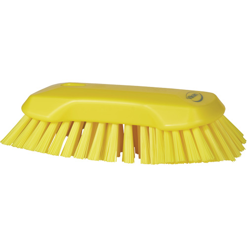 Brosse &agrave; main, Soies Tr&egrave;s ferme, Longueur de 9-1/10", Jaune NRZ Safety Inc.