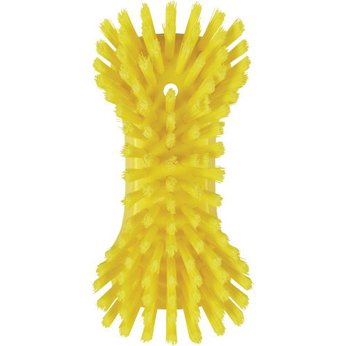 Brosse &agrave; main, Soies Tr&egrave;s ferme, Longueur de 9-1/10", Jaune NRZ Safety Inc.