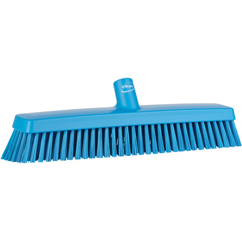 T&ecirc;te de balai-brosse, Crins Fin/Ferme, 16-1/2", Polyester/Polypropyl&egrave;ne, Bleu NRZ Safety Inc.