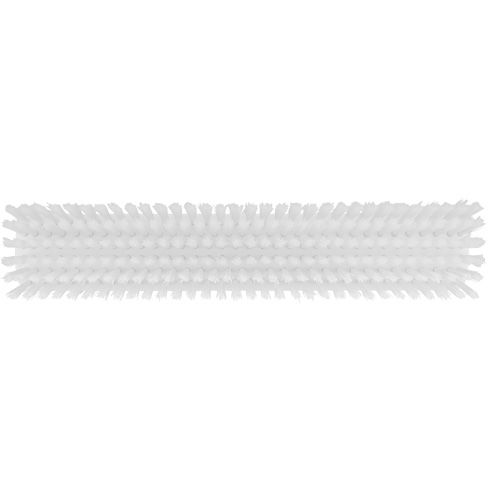 Push Broom Head, Fine/Stiff Bristles, 16-1/2", Polyester/Polypropylene, White NRZ Safety Inc.