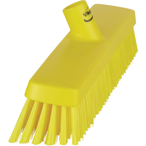 T&ecirc;te de balai-brosse, Crins Fin/Ferme, 16-1/2", Polyester/Polypropyl&egrave;ne, Jaune NRZ Safety Inc.