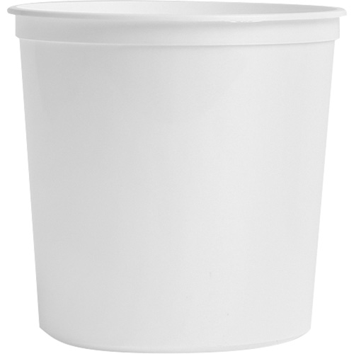 Food Storage Container, Plastic, 2 L Capacity, White NRZ Safety Inc.