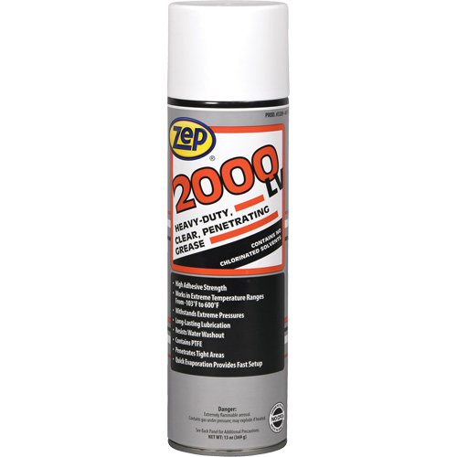 2000 LV Lubricant, Aerosol Can NRZ Safety Inc.