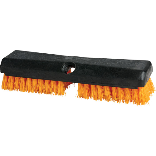Brosse de nettoyage, 10" l, Soies Polypropyl&egrave;ne, Noir/Rouge NRZ Safety Inc.