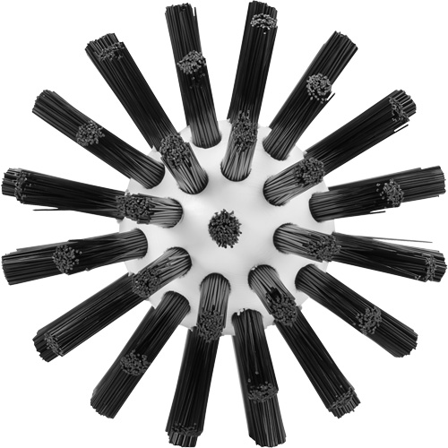 Cleaning Brush, Stiff Bristles, 5-7/10" Long, Black NRZ Safety Inc.