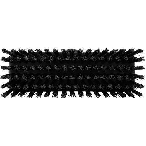 Compact Wall/Deck Broom, Stiff Bristles, 8-9/10", Polyester/Polypropylene, Black NRZ Safety Inc.