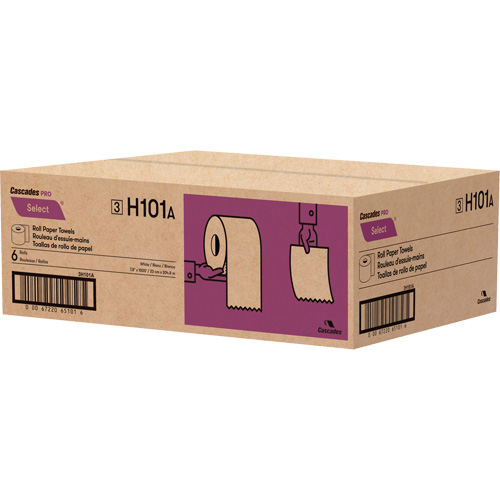PRO Select Roll Paper Towel, 1 Ply, Standard, 1000' L NRZ Safety Inc.