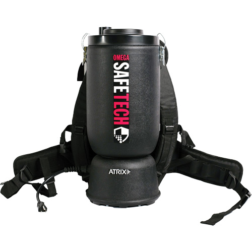 Omega SafeTech HEPA Backpack Vacuum NRZ Safety Inc.