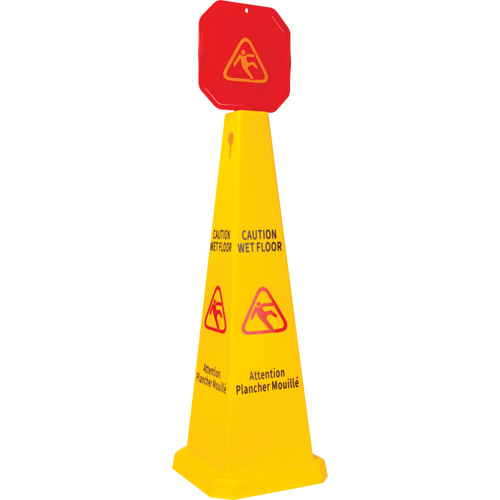 Wet Floor Safety Cone Topper, Pictogram NRZ Safety Inc.