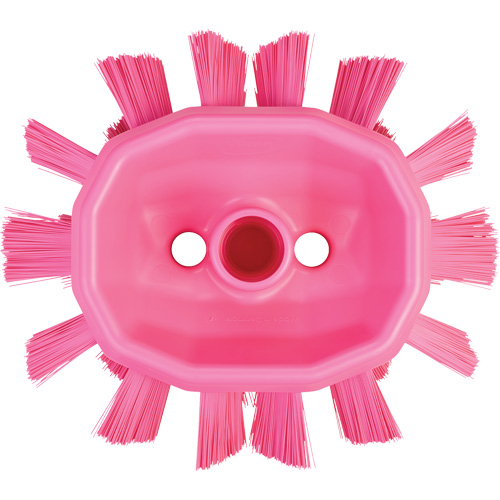 Brosse UST pour cuves, Soies Ferme, Longueur de 7-1/2", Rose NRZ Safety Inc.
