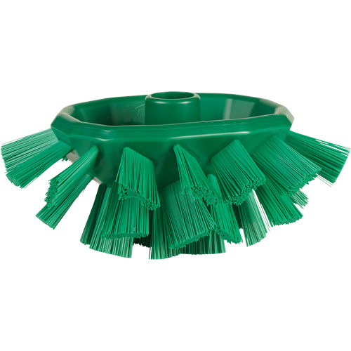 Brosse UST pour cuves, Soies Ferme, Longueur de 7-1/2", Vert NRZ Safety Inc.